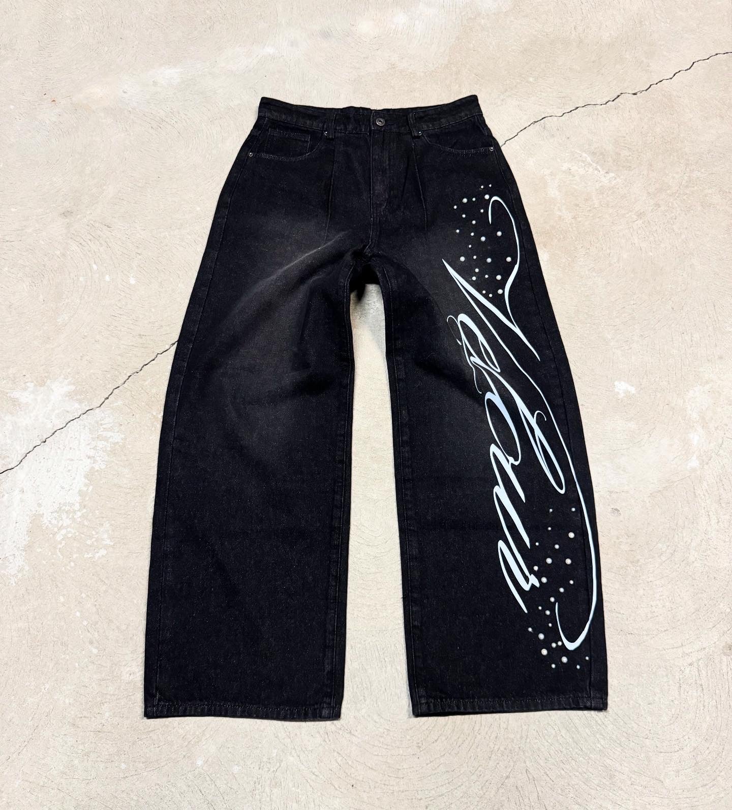 BAGGY PEARL DENIM