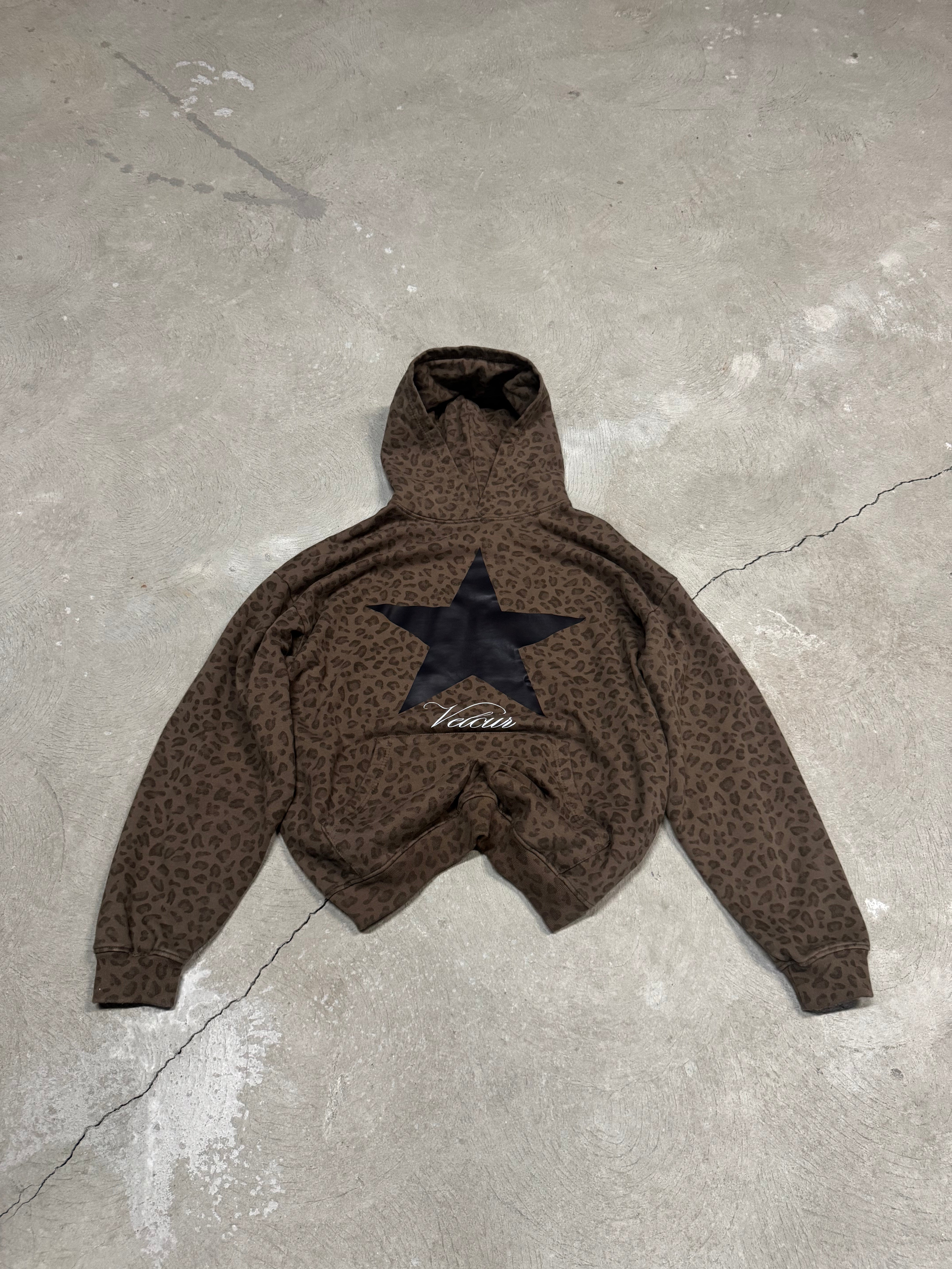 LEOPARD STAR HOODIE
