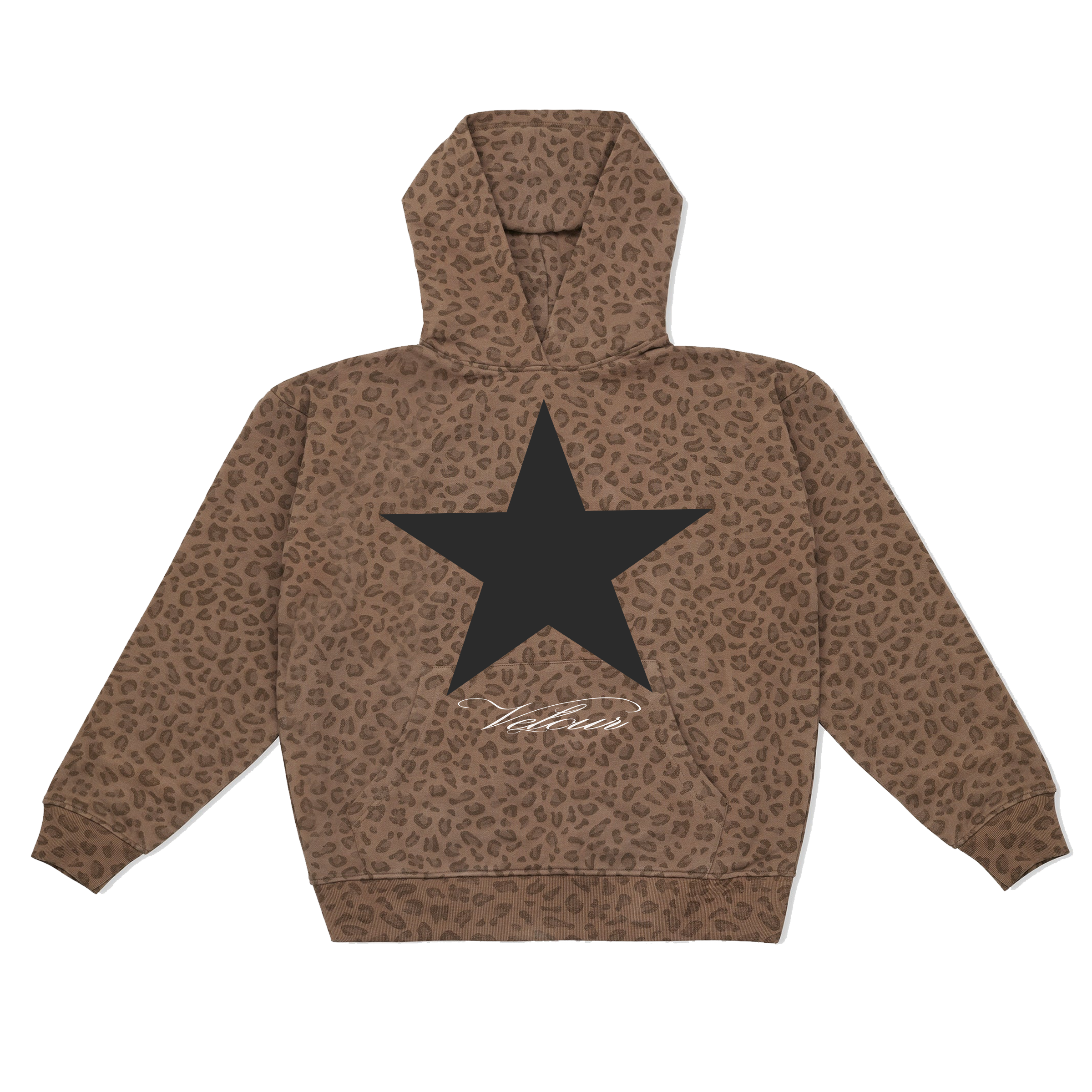 LEOPARD STAR HOODIE